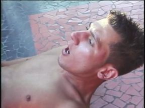So good anal bang after washing the terrace
