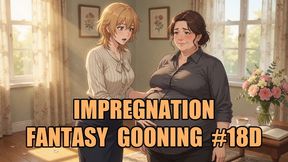 Impregnation Fantasy Gooning #18D: Goddess's Eternal Breeding Goon State (Animated, Music, Text)