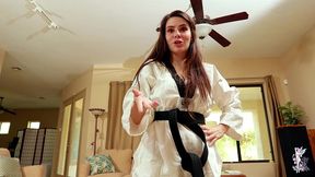 ziva fey - taekwondo dobok joi