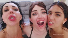 trans girls group cum in mouth compilation