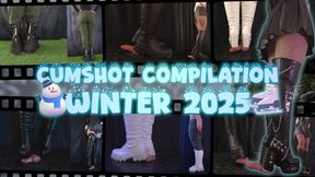 Cumshot Compilation - 25 Sessions Crushing Cock and Balls - Winter 2025 (Close Double Version) - TamyStarly - Crush Trample, Shoejob, Bootjob, CBT, Ballbusting, Trampling, Stomping