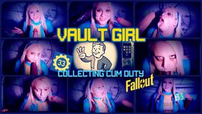 Fallout Vault Girl Collecting Cum Duty