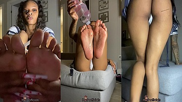 Kash Omera Oily Feet