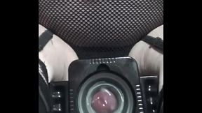 Automatic Hands Free Male Masturbater Telescopic Cup Rotating cumshot