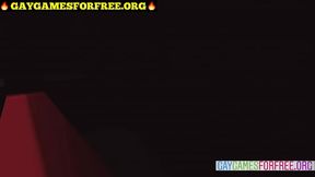 3D ebony fireman gets fucked in the ass - 3D FREE GAY GAME