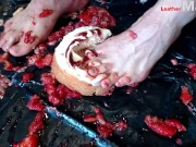 Foot stomping and crushing and foot mess with my boy preview