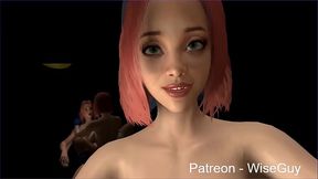 Sakura and Hinata'_s Futa Sandwich Multiple POV