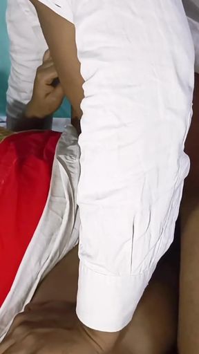 Caught wife fucked husband's friend   Clip 1