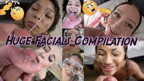 Huge Facials Compilation! 46 cumshots!!