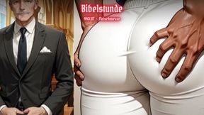 The Old Reverend Fucked a Believer's Ass Inside the Church .44GLUT - Bibelstunde Gay Hentai Music Video