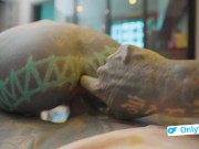 Hippie tourist gets ANAL fucked in hotel room