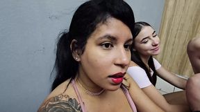 Dominatrix humiliates her femdom slave with painful foot punishment