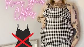 Fat Step-Sister Ruins Your Clothes