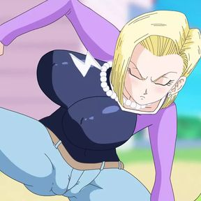 Android Quest For The Balls - Dragon Ball Part 1 - Horny Android 18 The Bikini By LoveSkySanX