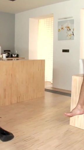 James and Lauro's big cocks swap between two sexy lesbian pornstars Cassie and Yenna