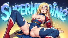 SUPERHEROINES - Powerful Superheroine Investigator Confronts Mentalist Villain in Secret Lair, Gets Mindfucked and Broken into Kneeling Throat-Slut Fucked in Pussy and Ass (Erotic Audio)