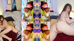 Sucking and Fucking a Squirting Dildo Messy Fun