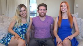 Scorching Ladies Engage In Hot Strip Darts With Horny&#x1F975; Buddy