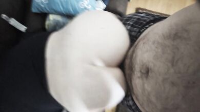 Fuckmeat takes my dick in both holes like a good submissive