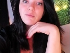 Chubby Brunette Big Boobs Dildo Masturbation