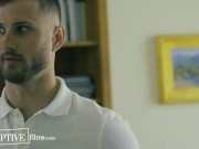 Boss Watches His Hot Assistants Tease And Fuck In Front Of Him - DisruptiveFilms