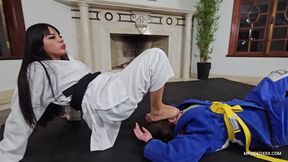 FEET FIGHT KARATE - VOL #188 - KATYA ZARA vs SLAVE MANU - NEW MF MAY 2025 - CLIP 05