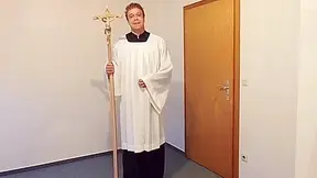 Gaytholic Altar Server Are You Looking For A Slutty Homosexual? This Lewd Altar Server With His Monstrous Penis Always Jerking. He Canat Stop Masturbate. You Want To Serve With Him?