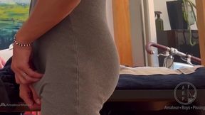 doctor examines young patient in front of stepdaddy during home visit - full version