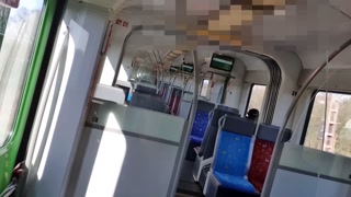 Public* Mega sick, passenger goes completely crazy