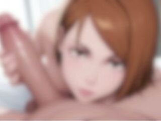 Nobara catches u stroking and comes to a conclusion to aid u with it! AI-generated