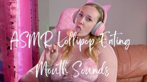 ASMR Pussy Lollipop Eating Mouth Sounds