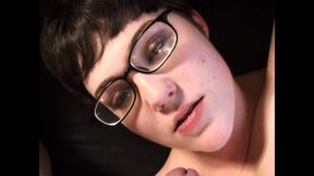 Hot Busty Girl with Glasses Gives an Amazing Tit Job