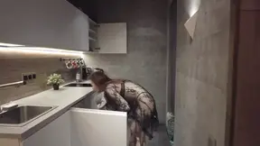 Bar Slit MILF Diddles Huge Cock&#x1F32D;