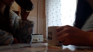 My friend's sister moaned so loudly that I wanted to fuck and I fucked with my friend