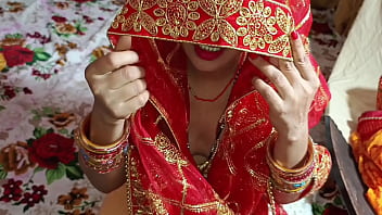 Desi married bhabhi karwa chauth Puja with Dever clear Hindi audio