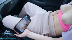 Teen jerks off in public parking, films herself - ProgrammersWife