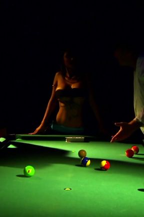 Stunning Asian babe gets anally fucked from her fucker on the table