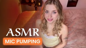 ASMR Seductive petite blonde Fast and Aggressive Mic Pumping Your Cock and Make You CUM Lissa Piccola