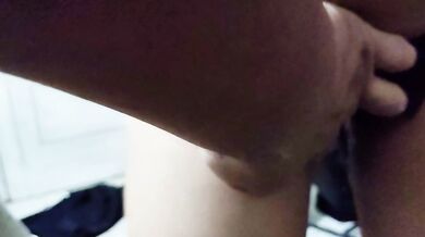 My petit latina GF shows me her new lingerie then I fuck her and creampied her | Jezsexyka