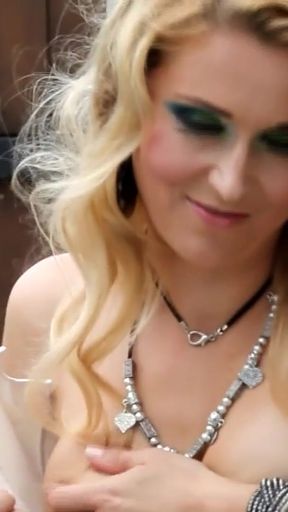 Key moment from &quot;Milf shows off her perfect body on a motorcycle and then does a cam show on EroticOlny!&quot;