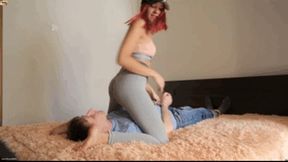 n100 Beautiful Princess, Joel Face Sitting Ass Smelling Yoga Pants [mp4]