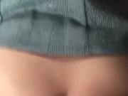 Pinay Fucked with Skirt on and Got Cumshot on her Sexy Ass