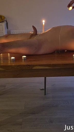 Tied to the Table Whilst Sir Pours Hot Wax All Over Me