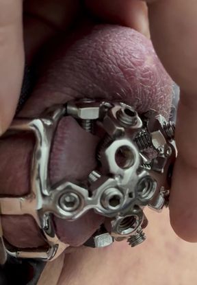 My new KG with screwed-in spikes