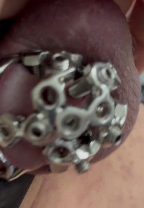 My new KG with screwed-in spikes