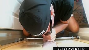 Gloryhole Dilf Sucking Hard Dick In Pov