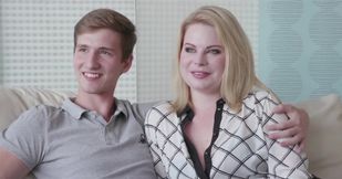 Adry Berty fucks a well hung stud as her meek husband sits cuckolded