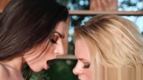 Briana Banks pussy tribbing with Darcie Dolce