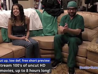 Dr Tampa - The Sisters 1st Gyno Exam - Angel Santana and Aria Nicole