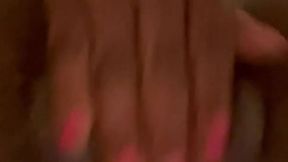 Pretty black pussy gets creampied by hot hotel maid